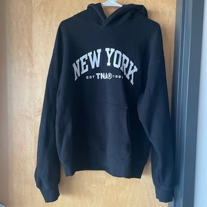 Aritzia TNA Cozy Fleece Perfect Hoodie, Size XL